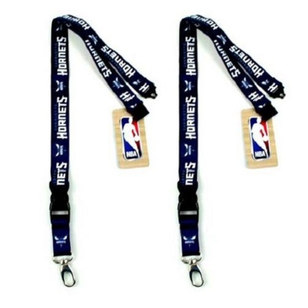 Charlotte Hornets NBA Lanyard 2 Pack
